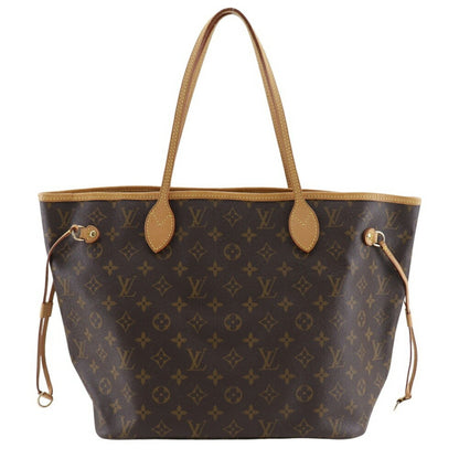 Louis Vuitton Neverfull Mm Tote Bag M40156 Monogram Canvas 2008 Brown Ar4088