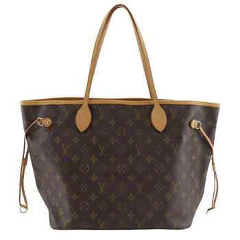Louis Vuitton Neverfull Mm Tote Bag M40156 Monogram Canvas 2008 Brown Ar4088