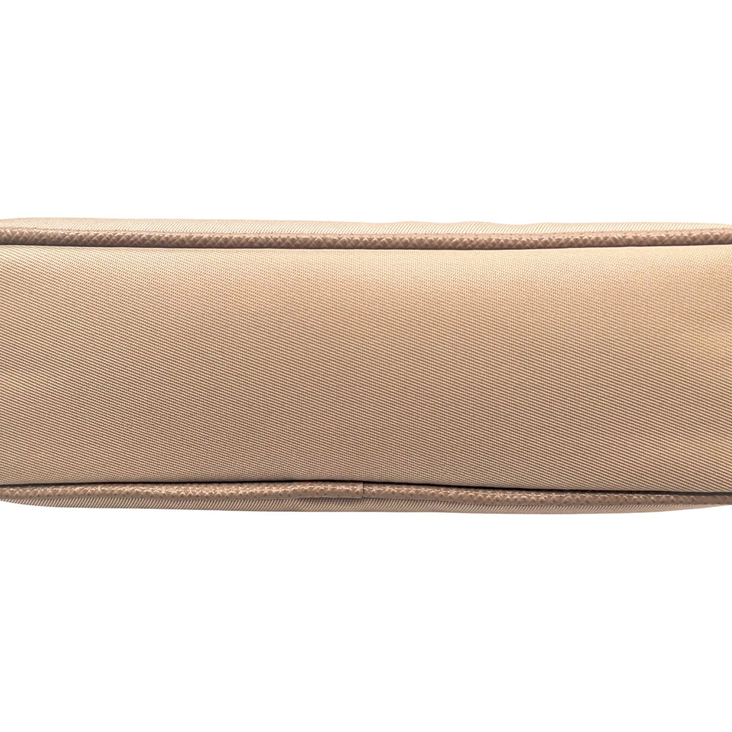 Prada Prada Mini Nylon Shoulder Bag In Beige