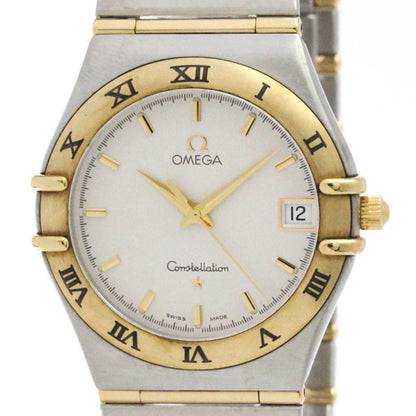 Omega Constellation 18K Gold Steel Quartz