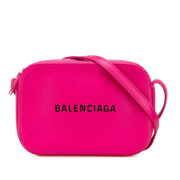 Balenciaga Everyday Crossbody Shoulder Bag/Camera Bag 552372 Pink Leather