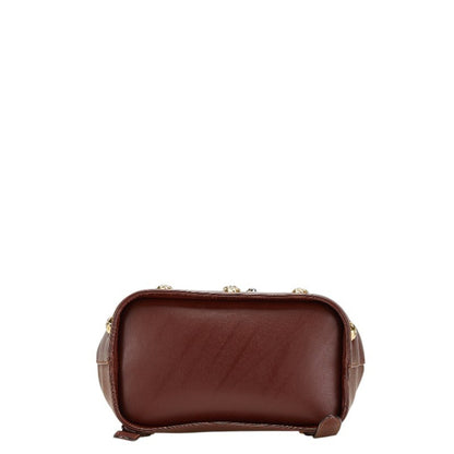 Salvatore Ferragamo Backpack Dq-211 5207 Brown Leather