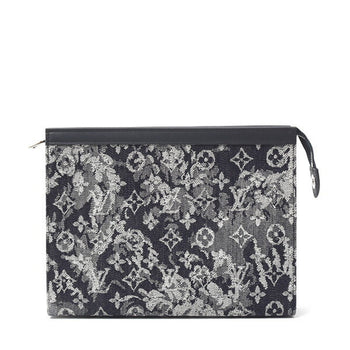 Louis Vuitton Men'S Monogram Tapestry Pochette Voyage Mm Clutch Bag