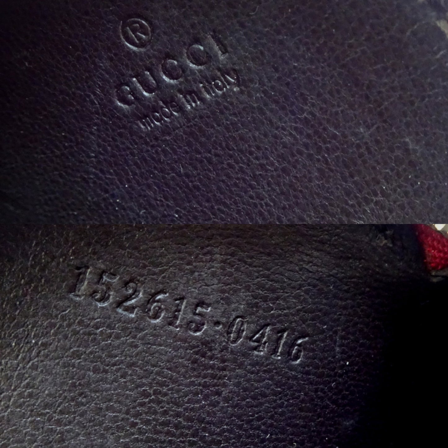 Gucci Guccissima Heart Mini Wallet