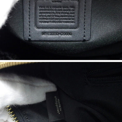 Coach Kenley Crossgrain Backpack Black