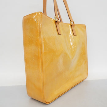 Louis Vuitton Vernis Columbus Tote Bag M91023 Beige