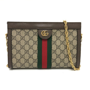 Gucci 503877 Ophidia Gg Small Chain Shoulder Bag In Supreme Canvas
