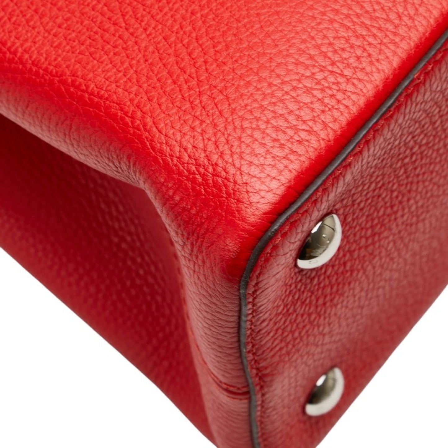 Louis Vuitton Capucines Mm Handbag M94631 Coquelicot Red Leather