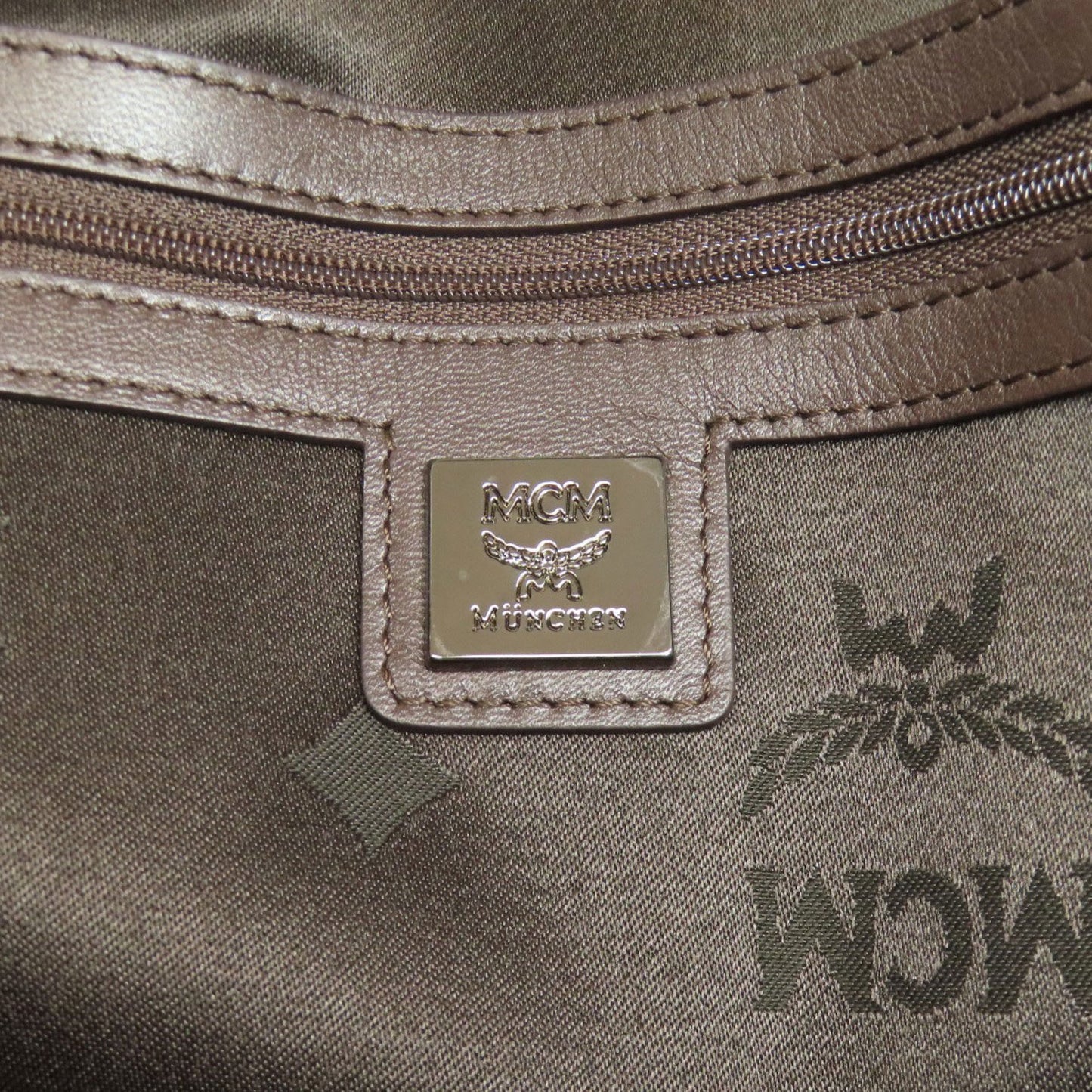 Mcm Studded Backpack/Daypack Pvc