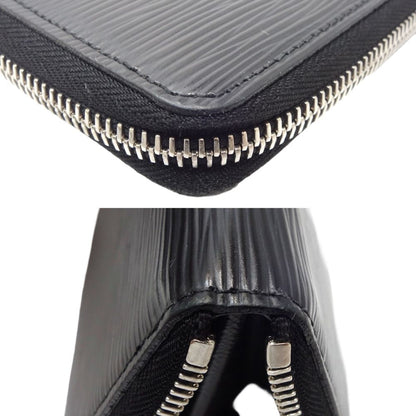 Louis Vuitton Louis Vuitton Epi Long Wallet M60915 Portefeuille Clemence Noir 180725