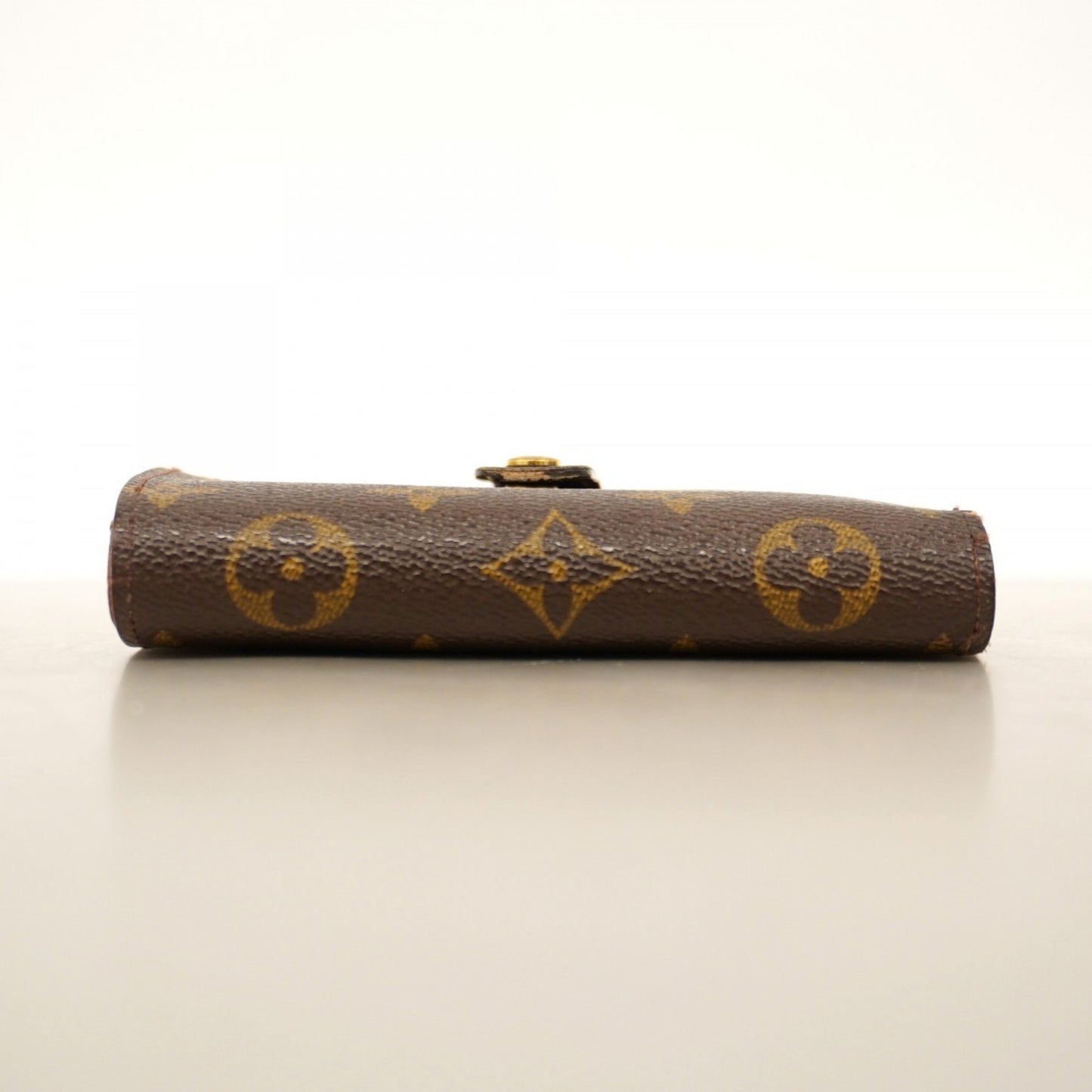 Louis Vuitton Monogram Porte Monnaie Bi-Fold Wallet M61663 Brown