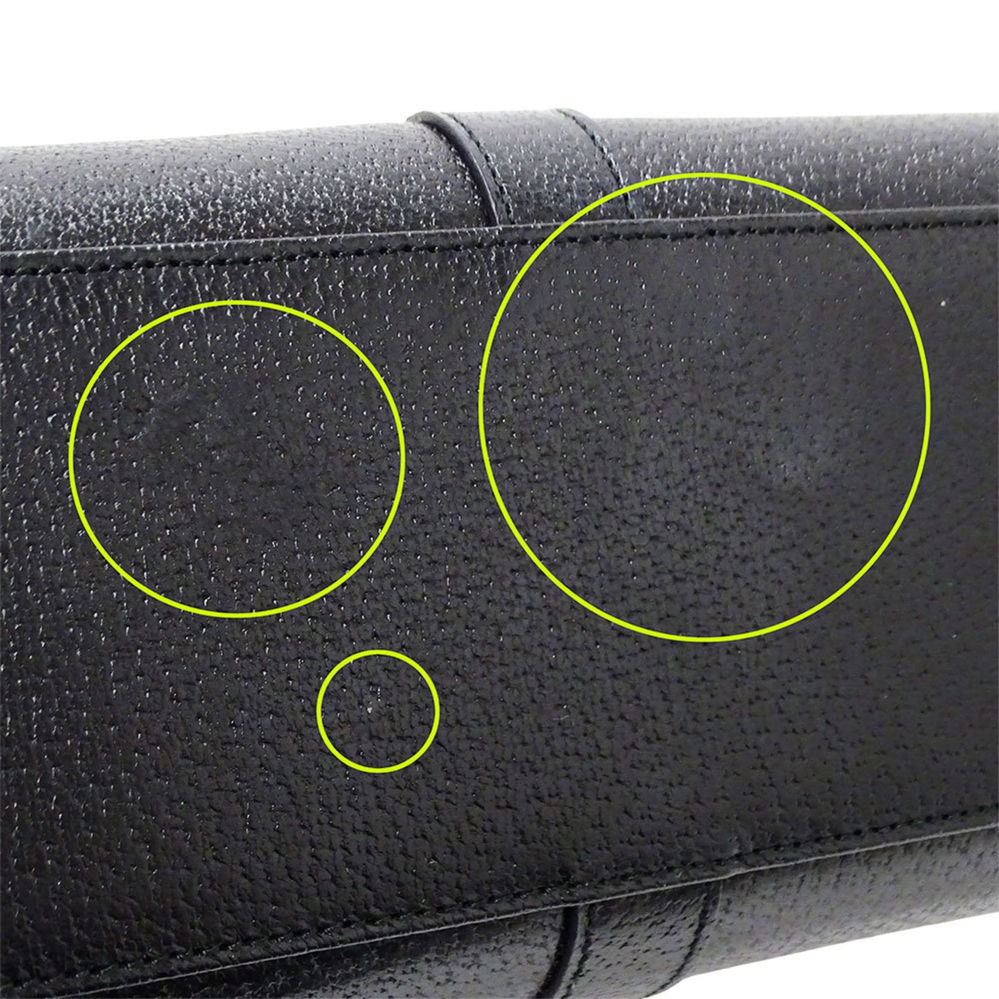 Gucci Jackie Leather Handbag In Black (002-1067)