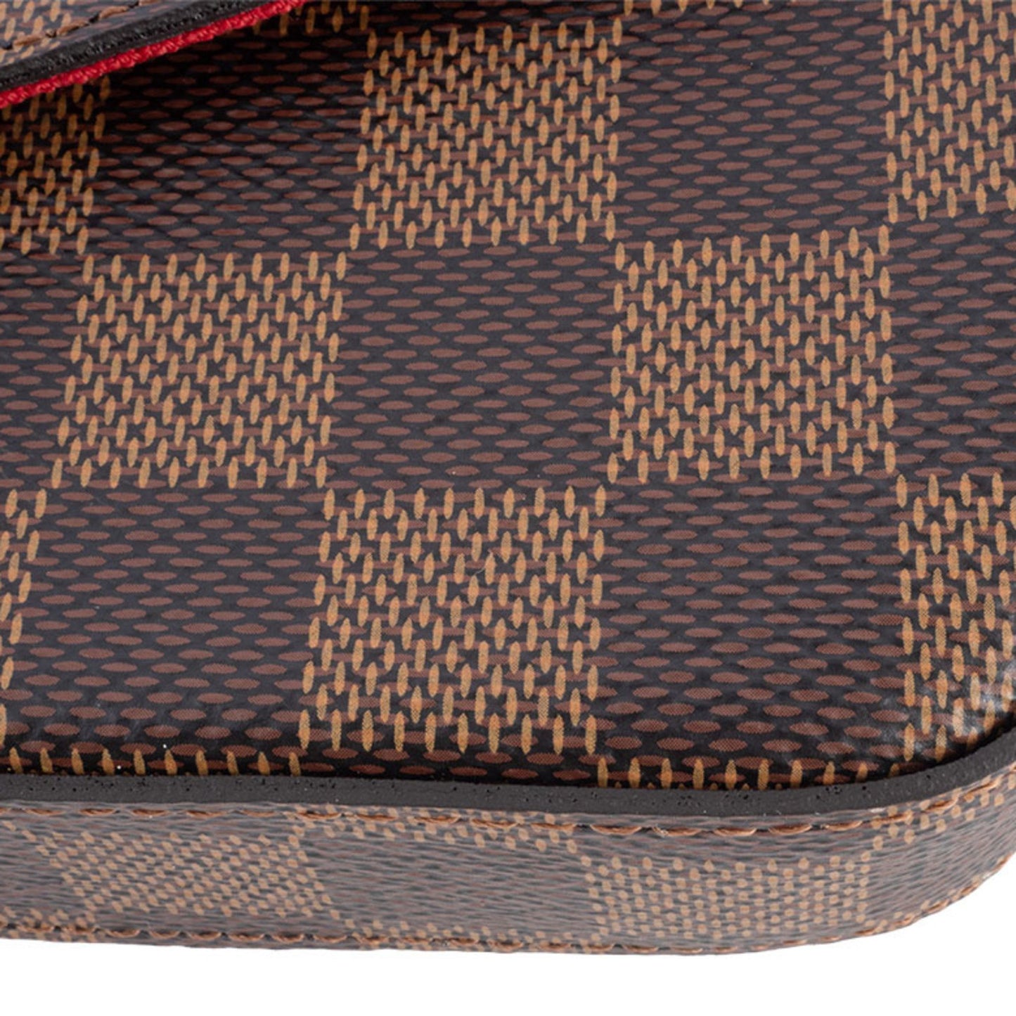 Louis Vuitton Pochette Felicie Shoulder Bag N63032 Damier Ebene Canvas