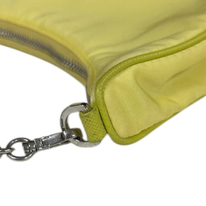 Prada Shoulder Bag Nylon 1Bh204 Yellow