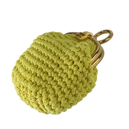 Fendi Wallet/Coin Case Cotton Wallet 8M0454 Yellow