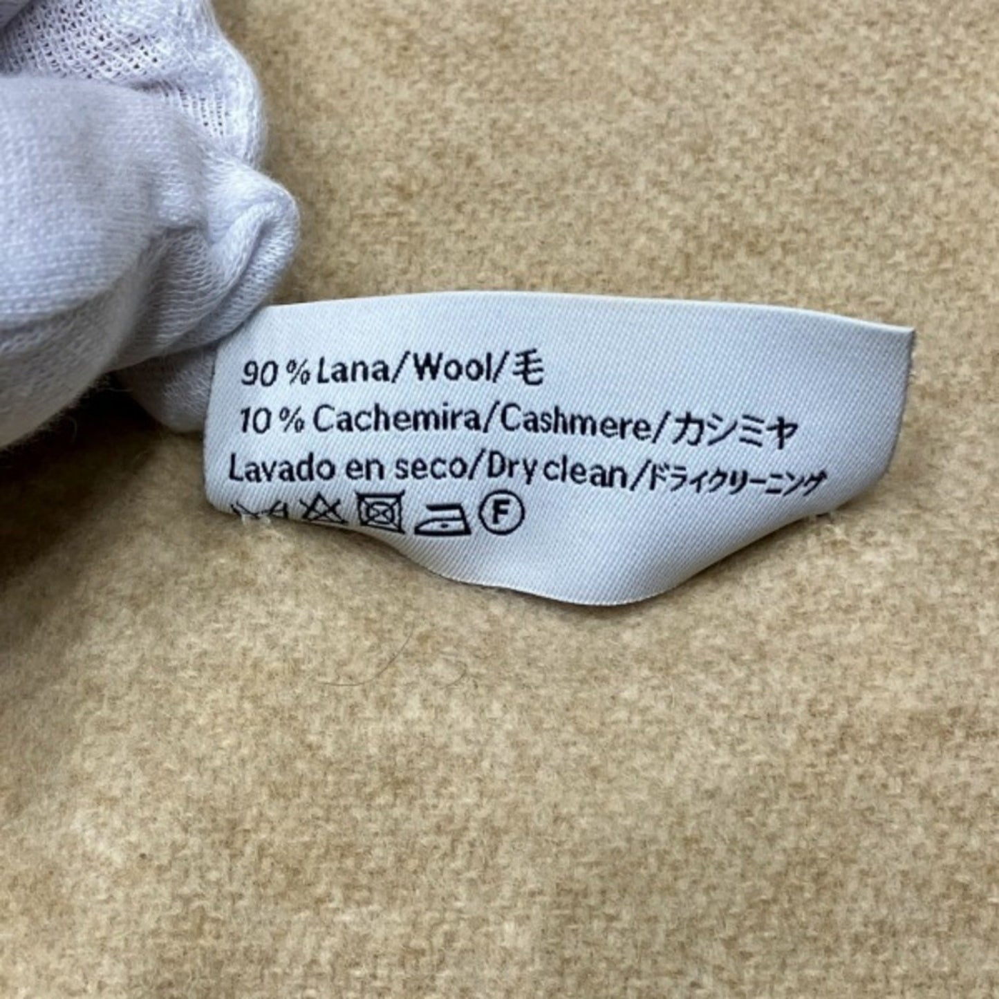 Loewe Wool Cashmere Anagram Scarf/Stole