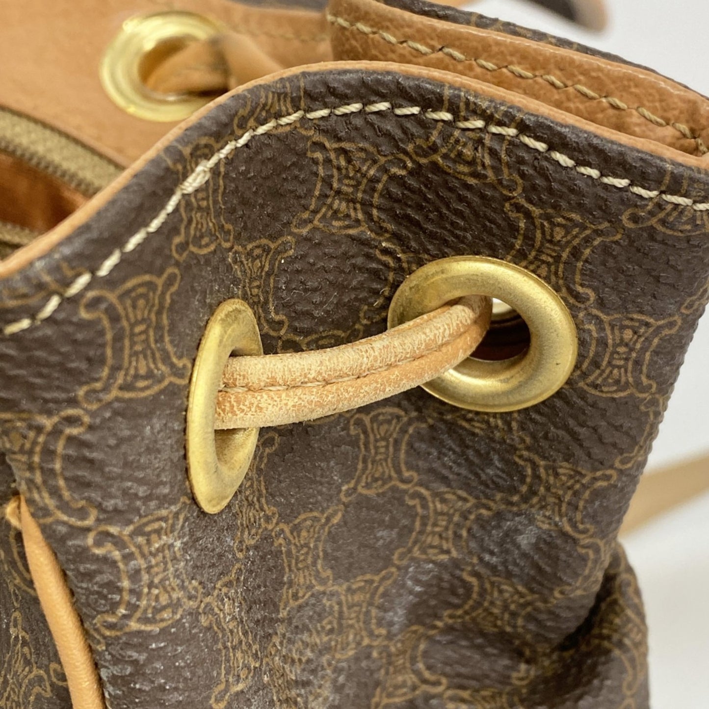 Celine Backpack/Daypack Macadam Brown