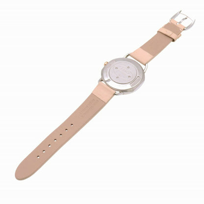 Fendi Selleria 80200M Quartz Watch Ss/Leather White Shell 0428Fendi