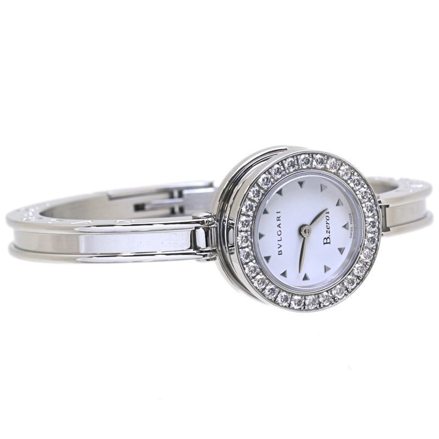 Bvlgari B.Zero1 Bz22Wsds Bz22S Women'S Watch With Diamond Bezel