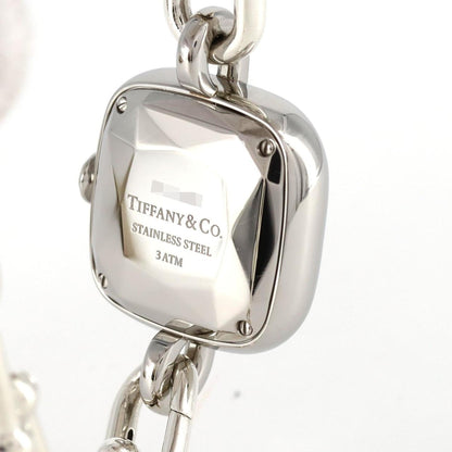 Tiffany Hardware Lug D Bracelet Large Size 73331277 Stainless Steel Quartz Watch