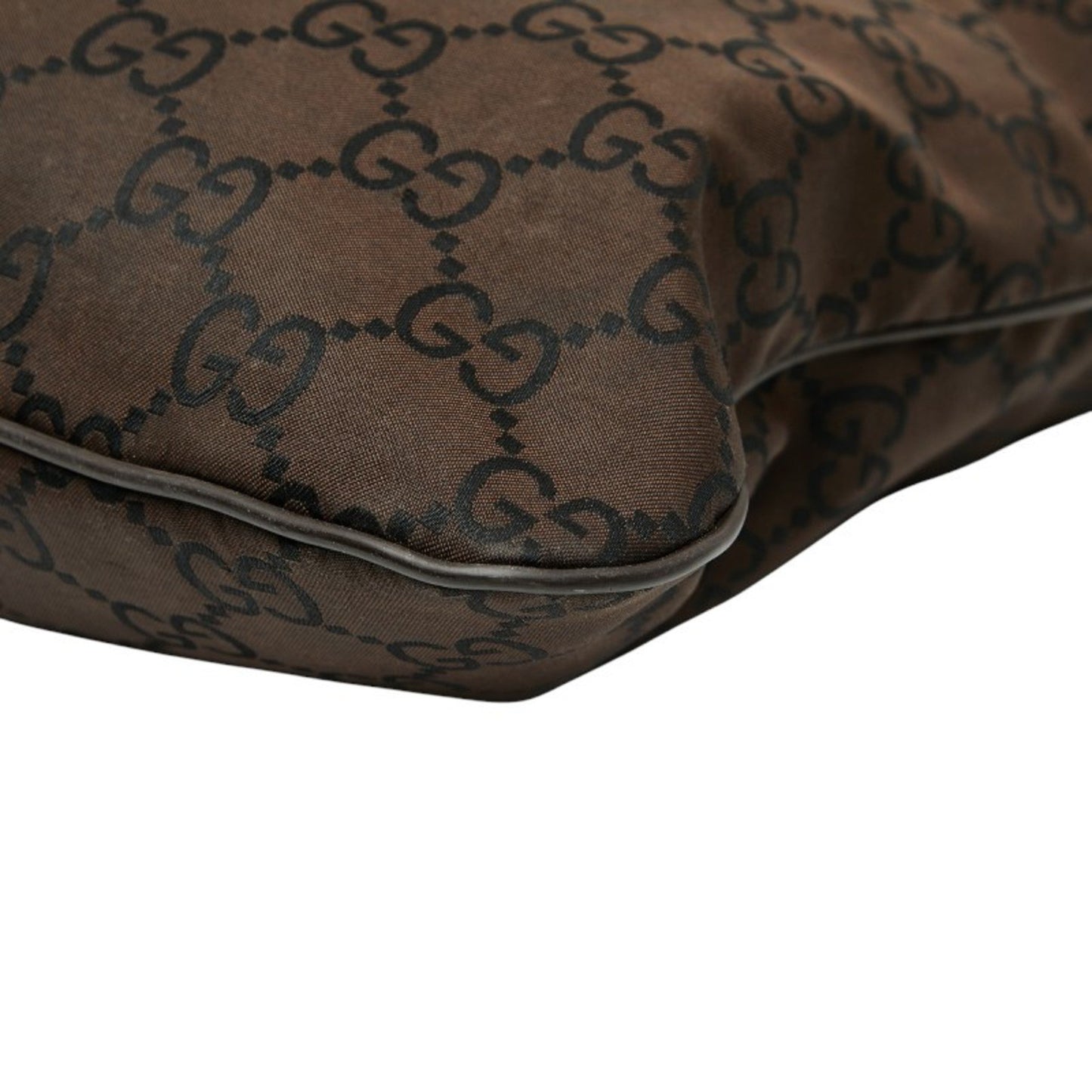 Gucci Gg Nylon Crossbody Shoulder Bag/Messenger Bag 190628 Brown