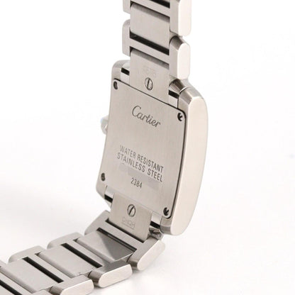 Cartier Tank Franaise Sm W51008Q3 Stainless Steel Quartz Watch