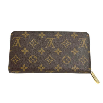 Louis Vuitton Louis Vuitton Long Wallet Round Zipper Monogram Zippy Canvas M42616 Brown