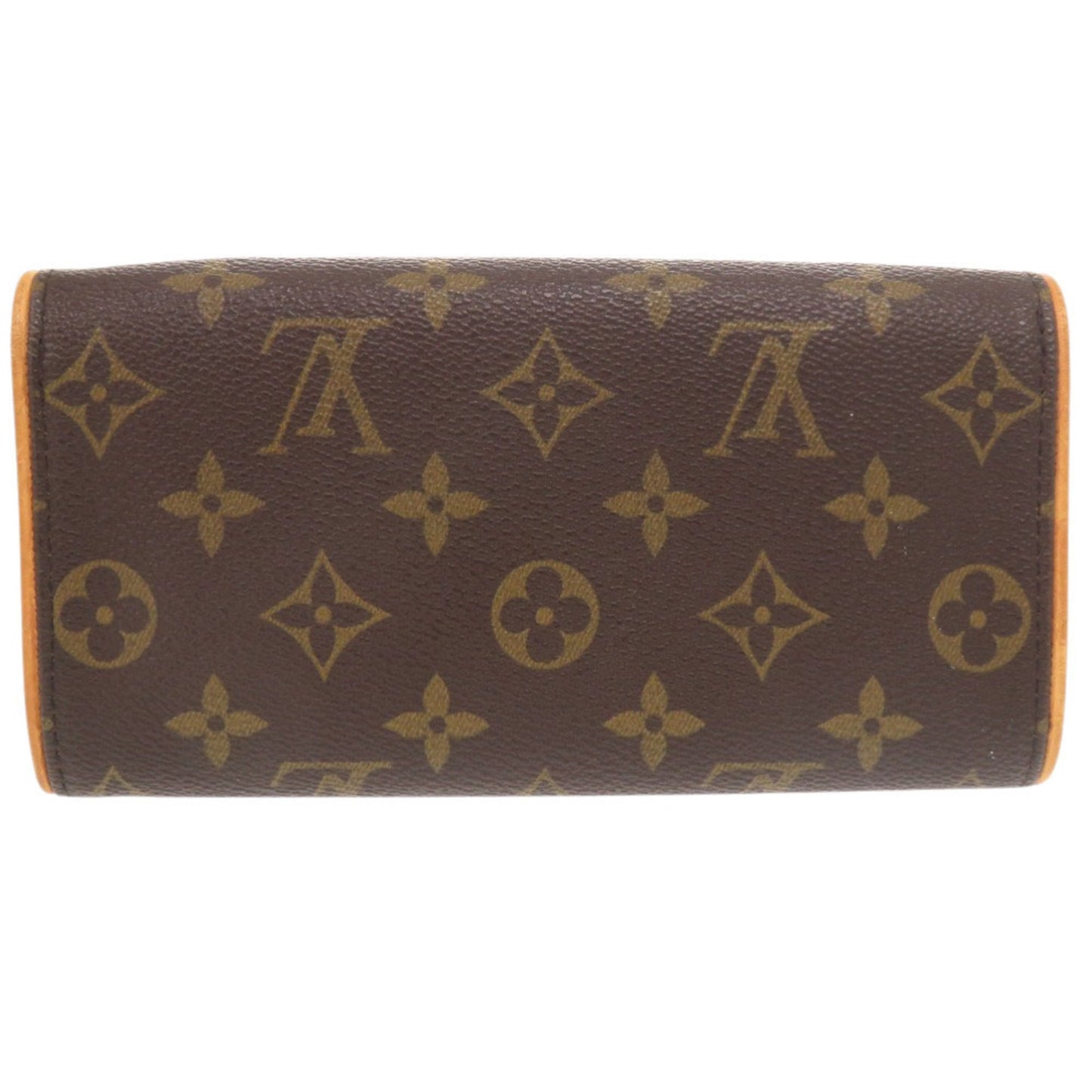 Louis Vuitton Pochette Twin Pm Monogram M51854 Canvas Brown Lv Shoulder Bag 0087 Louis Vuitton