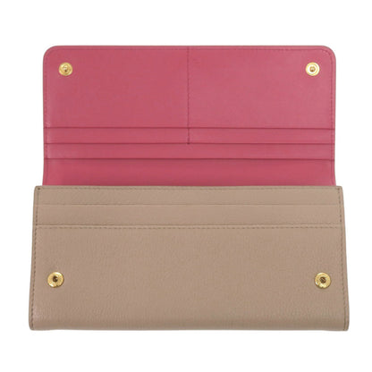 Like New Prada Dynocolor 1Mh132 Vitello Grain Leather Beige