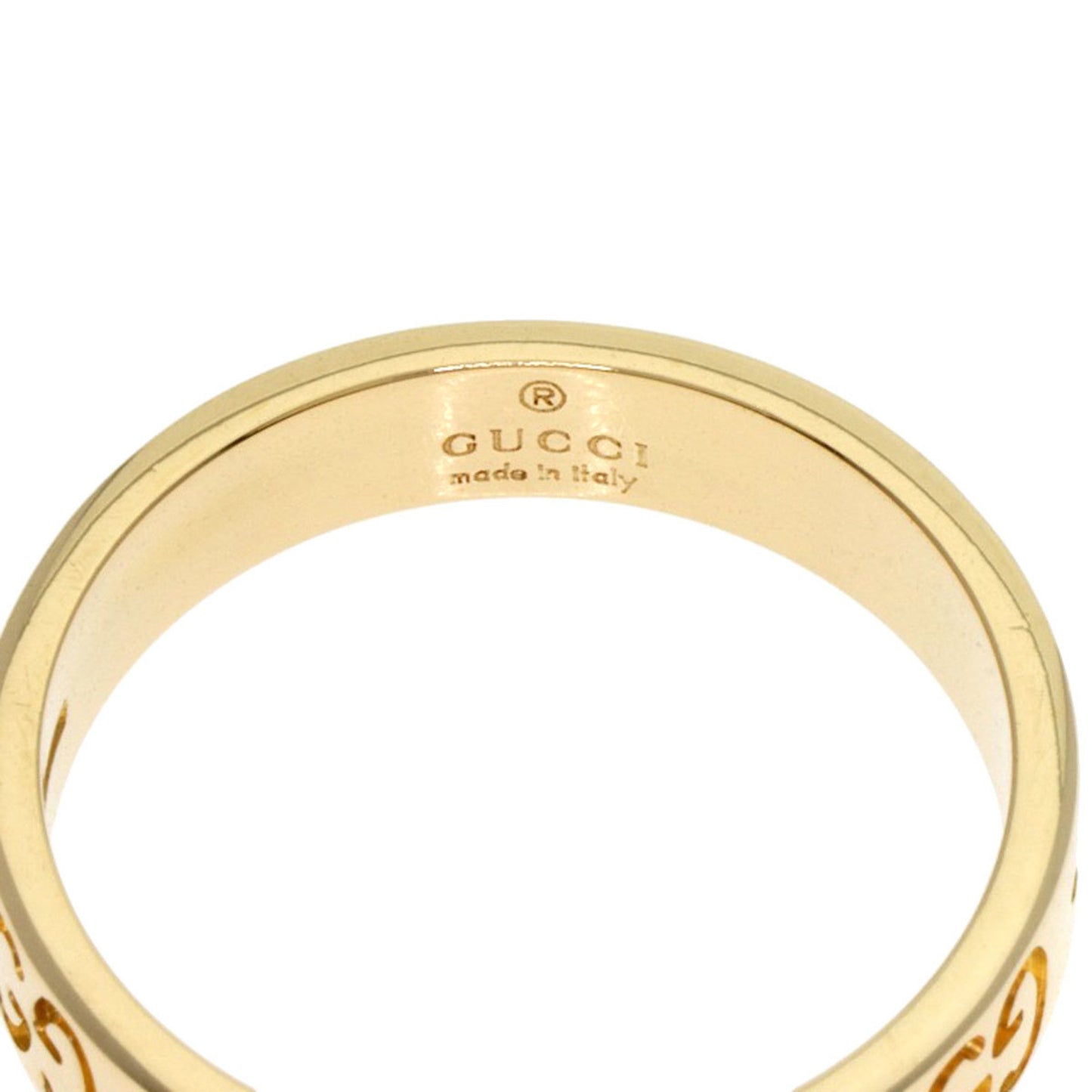 Gucci Icon #12 Ring In 18K Yellow Gold