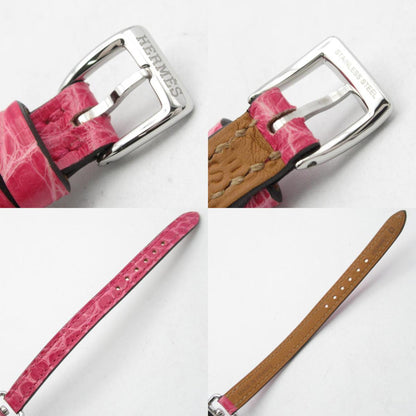 Hermes Hermes Gallop Watch Stainless Steel Leather