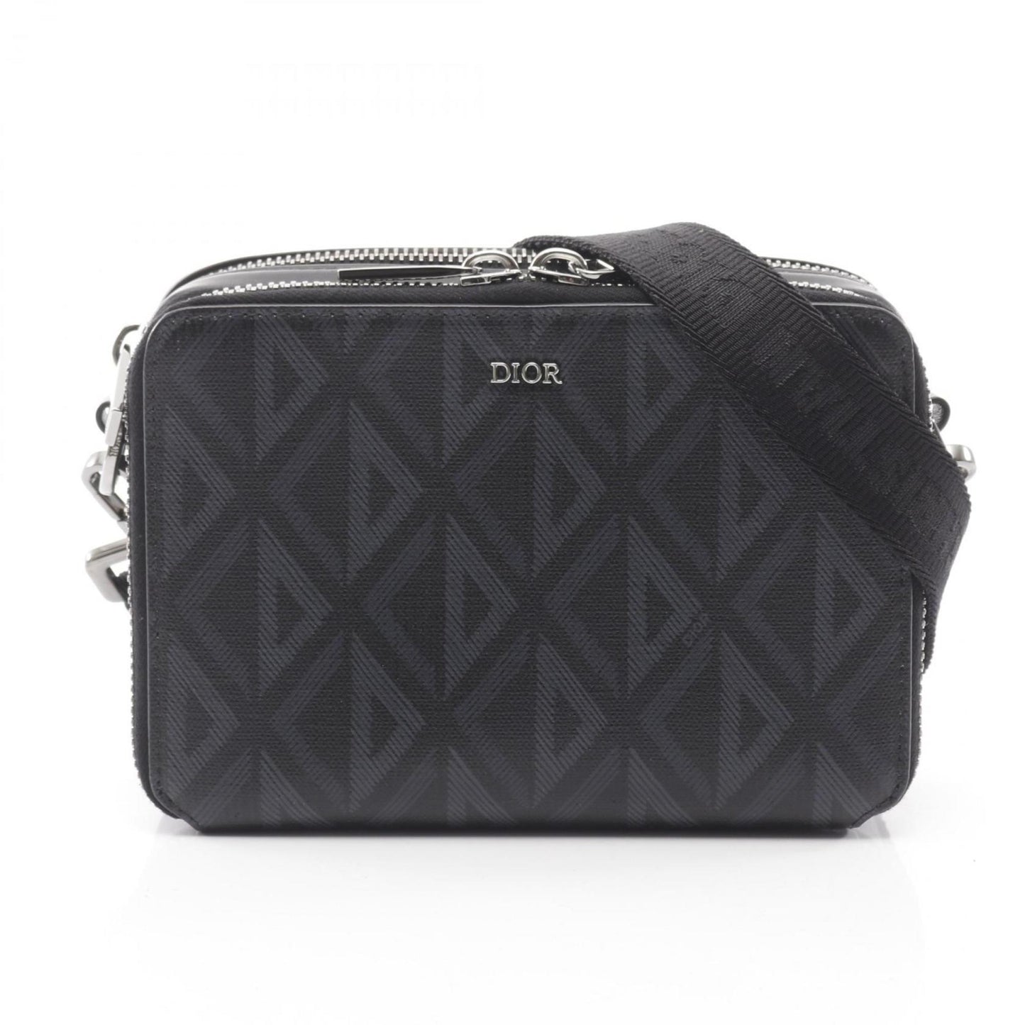 Christian Dior Dior Cd Diamond Messenger Pouch Shoulder Bag