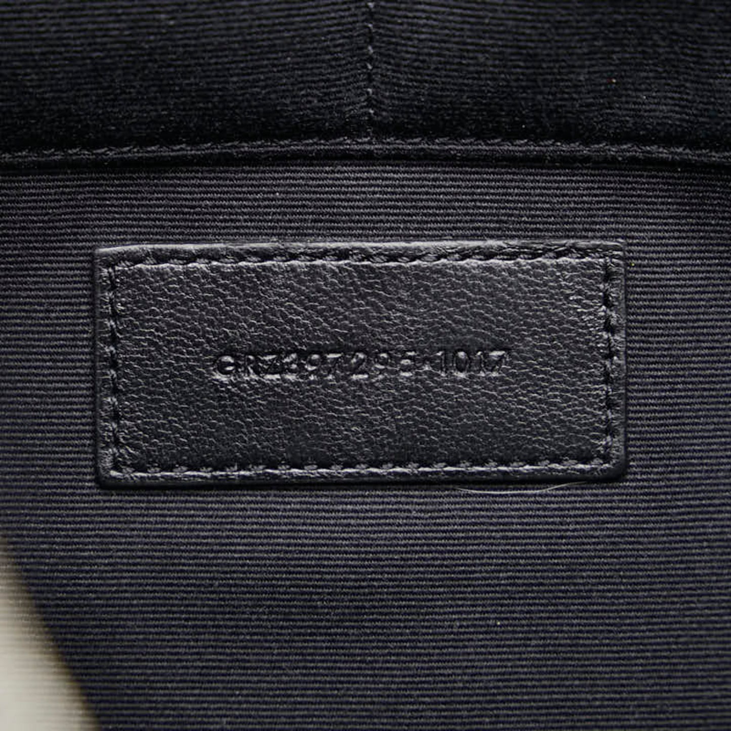 Saint Laurent Logo Print Studded Ipad Tablet Case Clutch Bag In Black