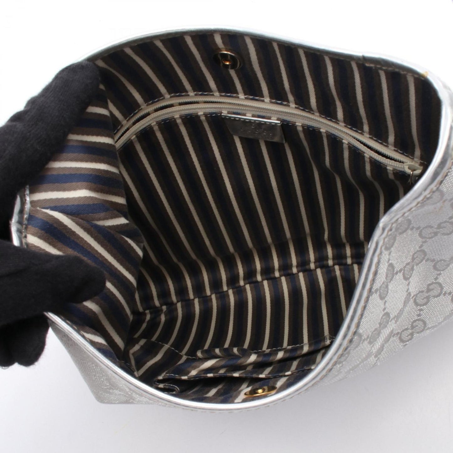 Gucci Interlocking G Gg Canvas Shoulder Bag