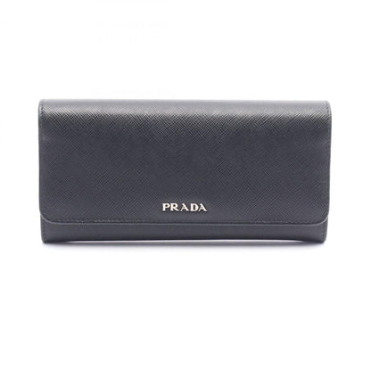 Prada Saffiano Bicolo Bifold Long Wallet