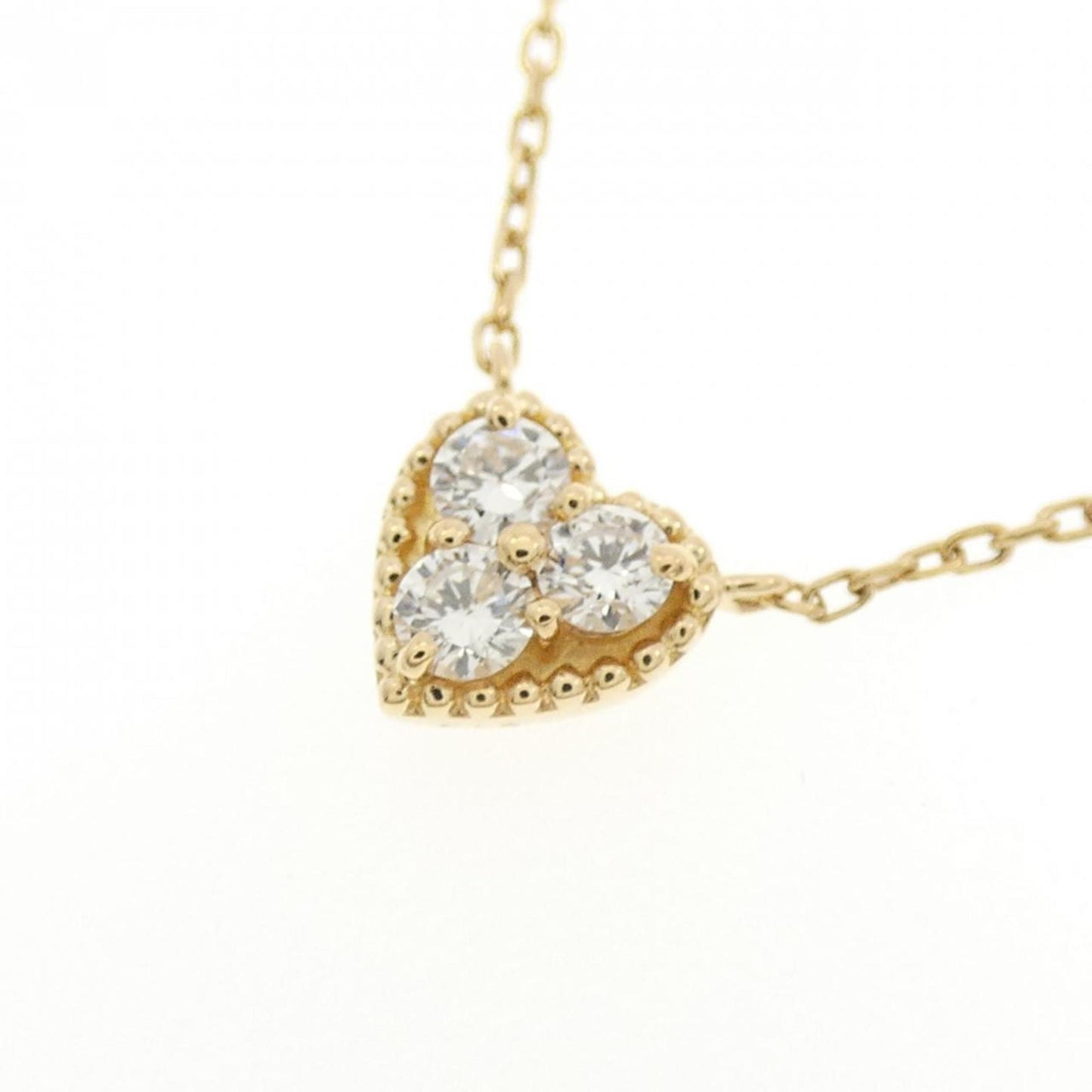 Vendome Aoyama Diamond Necklace 0.12Ct