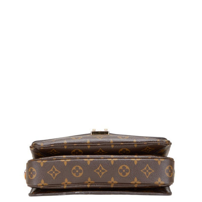 Louis Vuitton Monogram Pochette Metis Mm Handbag/Shoulder Bag 2Way M44875 Brown Leather