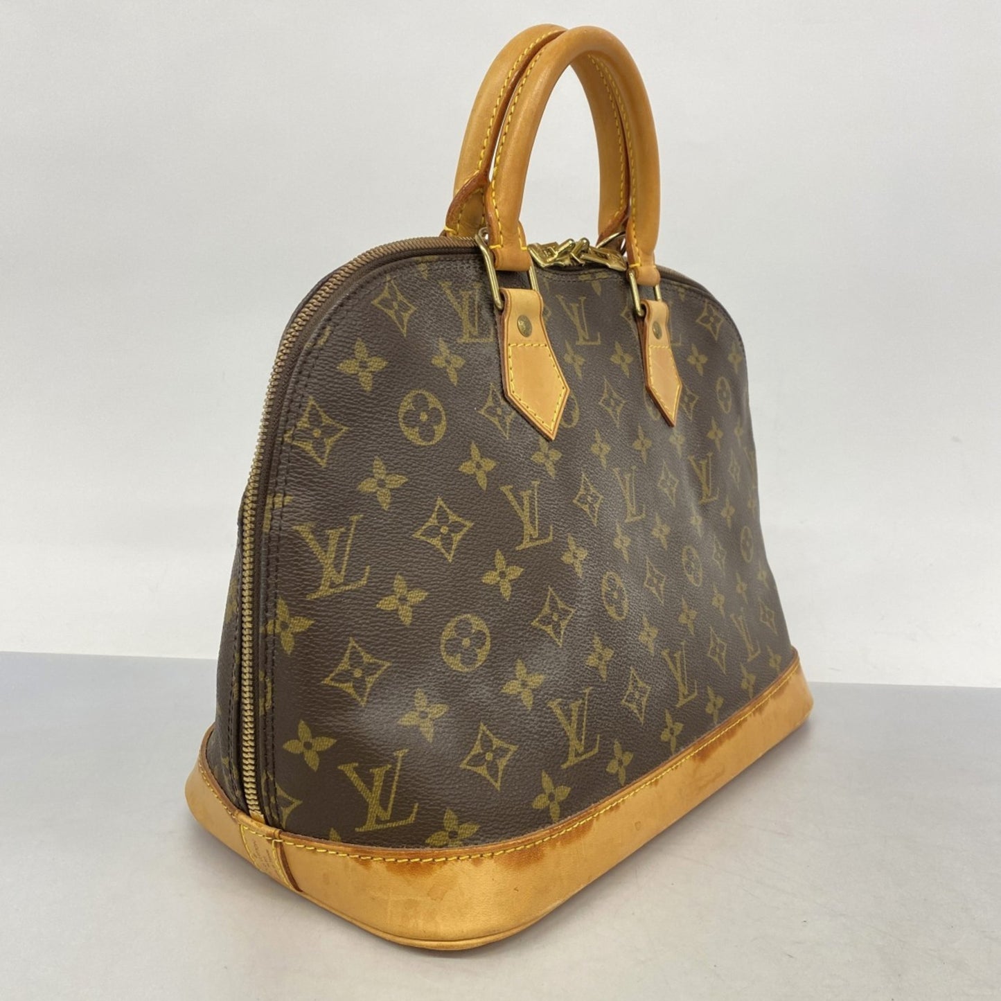 Louis Vuitton Monogram Alma Handbag M51130 Brown