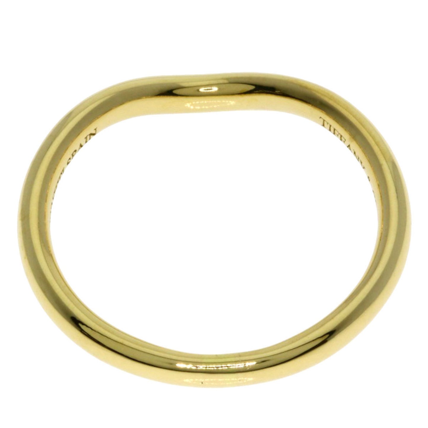 Tiffany & Co. Curved Band Ring In 18K Yellow Gold