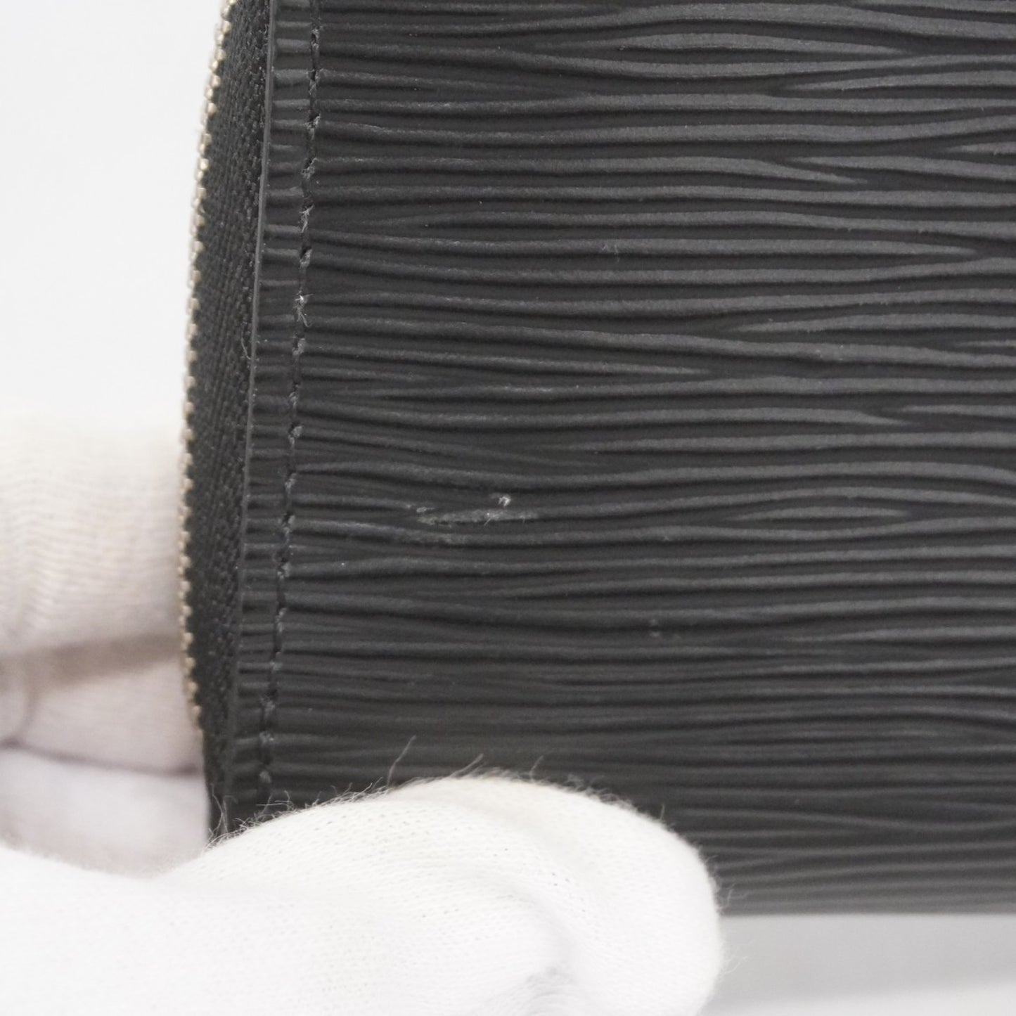 Louis Vuitton Wallet/Coin Case Epi Zippy Coin Purse M60152 Noir