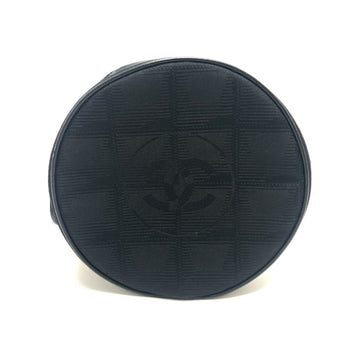 Chanel A17682 New Travel Line Round Pouch Nylon Jacquard