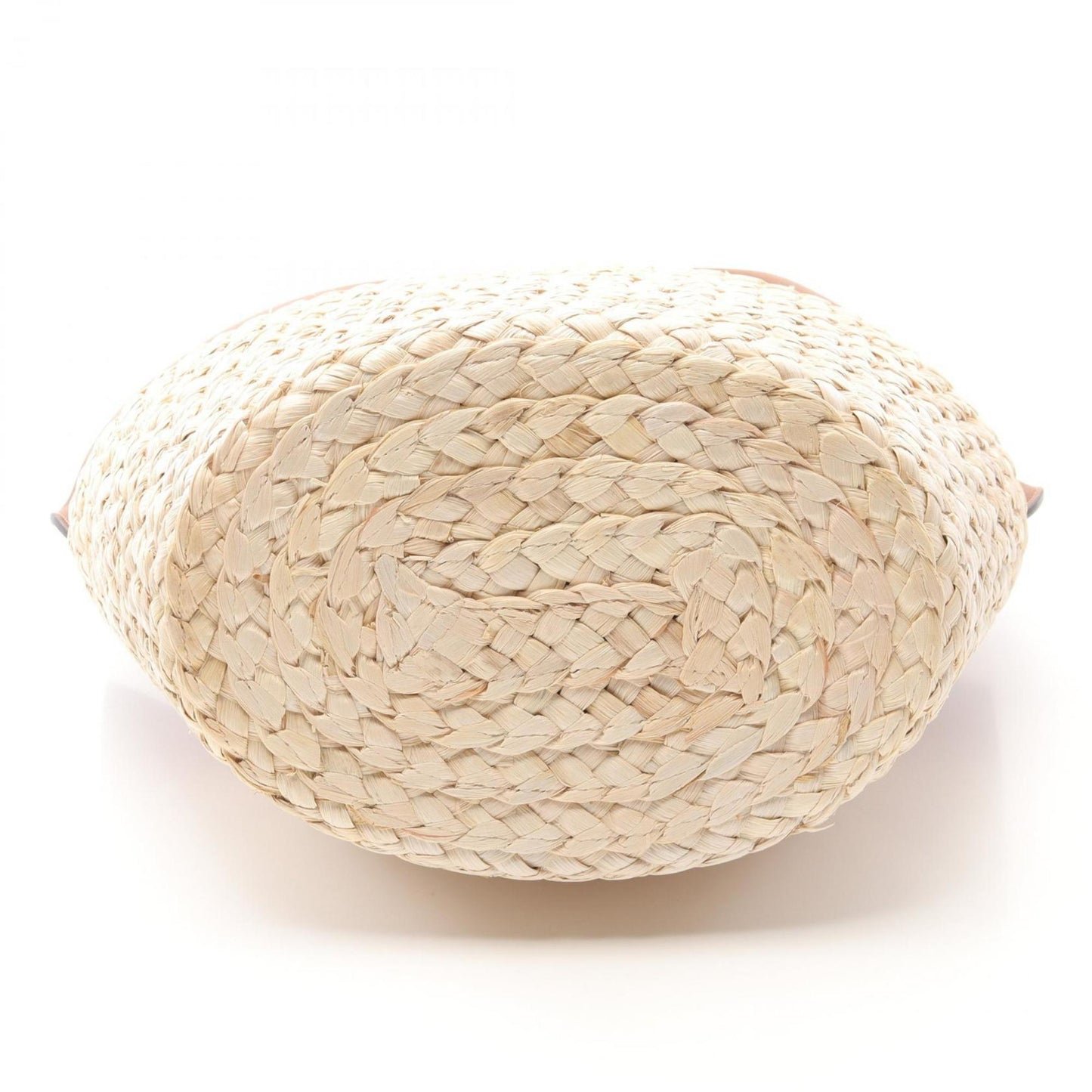 Tod'S Timeless Tote Bag Leather Raffia