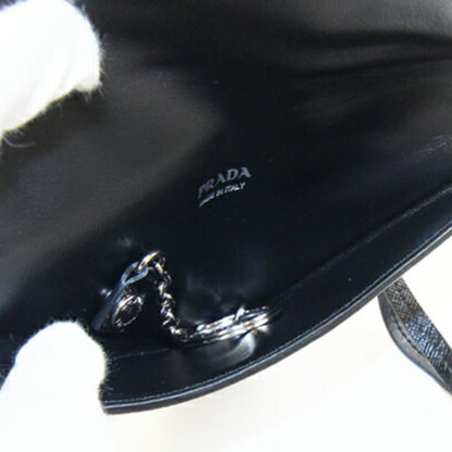 Prada Pouch 1Tl445 Black Leather
