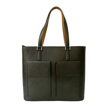 Louis Vuitton Wilwood Monogram Matte Leather Tote Bag/Handbag In Noir 509-7