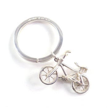 Tiffany & Co. Rare Model Tiffany Sv925 Bicycle Key Ring