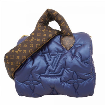 Louis Vuitton Handbag Lv Pillow Speedy Bandouliere 25 M21061 Navy Brown 2-Way Bag