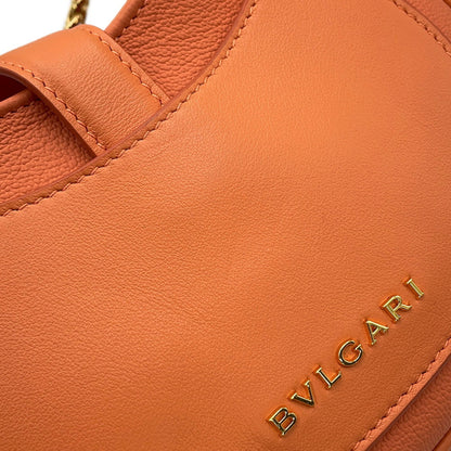 Bvlgari Serpenti Ellipse Handbag In Calfskin Leather