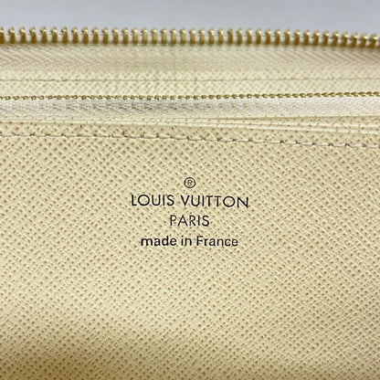 Louis Vuitton Damier Azur Zippy Wallet N41660 White