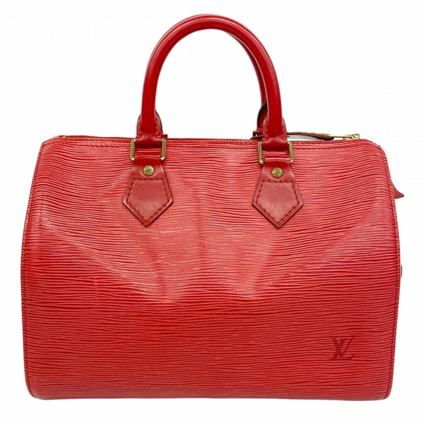 Louis Vuitton Epi Speedy 25 Handbag M43017 Castilian Red
