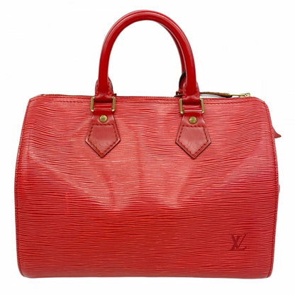 Louis Vuitton Epi Speedy 25 Handbag M43017 Castilian Red